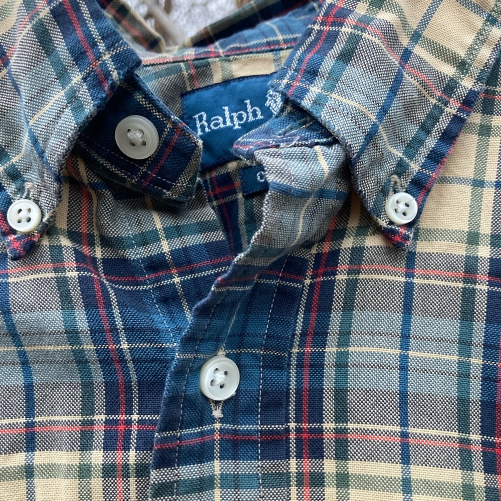 ***SOLD*** Ralph Lauren Classic Plaid Button Down